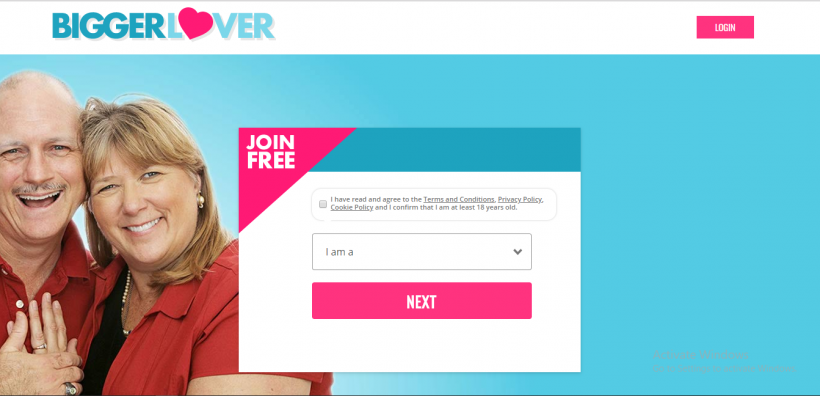 BiggerLover main page