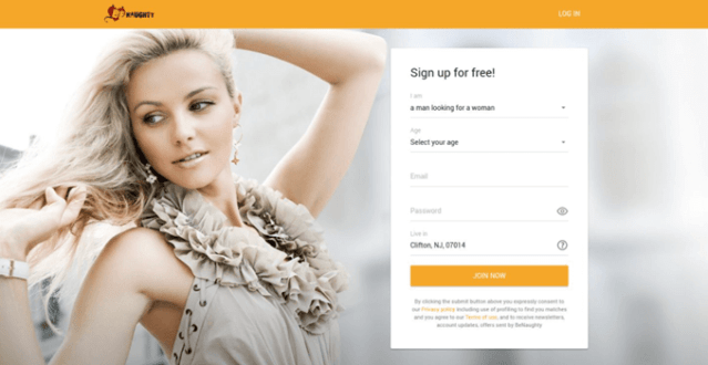 Sign up Process Benaughty